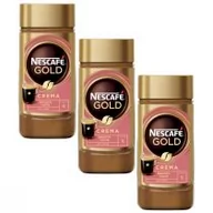Kawa - Nescafe Gold Crema Kawa rozpuszczalna Zestaw 3 x 200 g - miniaturka - grafika 1