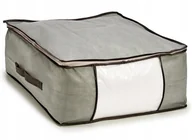 Pokrowce na ubrania - Pokrowiec Organizer Na Pościel Ubrania Koce 40L Ar - miniaturka - grafika 1