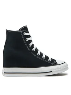 Converse Trampki Chuck Taylor All Star Wedge Platform A11909C Czarny - Trampki damskie - miniaturka - grafika 1