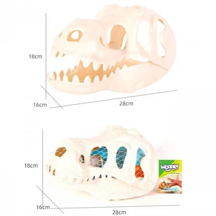 WOOPIE Zestaw do Piasku Dinozaury Wykopalisko 9 el. - Zabawki do piasku - miniaturka - grafika 6