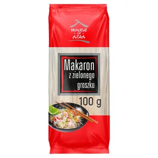 House of Asia Makaron Longkou Vermicelli z Zielonego Groszku bezglutenowy 100g - - Kuchnie świata - miniaturka - grafika 1
