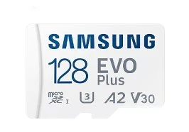 Samsung EVO Plus 2021 MicroSDXC 128GB UHS-I/U3 A2 V30 MB-MC128KA/EU MB-MC128KA/EU - Karty pamięci - miniaturka - grafika 1