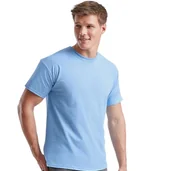 Koszulki męskie - T-shirt Koszulka Męska Bawełna 100% Fruit the Loom 610820 Niebieski XXXL - miniaturka - grafika 1