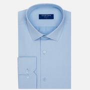 Koszule męskie - Koszula Slim Fit Italy Diamonds Blue - Dastan - miniaturka - grafika 1