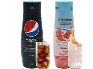 Syropy i koncentraty owocowe - 2x SYROP KONCENTRAT ZERO CUKRU DO SATURATORA SODASTREAM 9L NAPOJU z 440ml - miniaturka - grafika 1