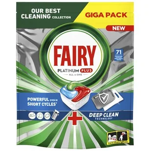 Kapsułki do zmywarki FAIRY Platinum Plus All in One Blue - 71 szt. - Akcesoria i części do zmywarek - miniaturka - grafika 1