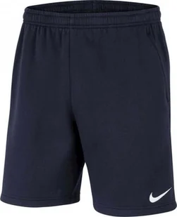 Nike Park 20 Fleece Short CW6910 Granatowy M - Spodnie sportowe męskie - miniaturka - grafika 1