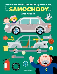 Leon i Lena poznają samochody - Literatura popularno naukowa dla młodzieży - miniaturka - grafika 1