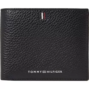 Tommy Hilfiger Męskie portfele TH Central CC i monety, czarne, jeden rozmiar, Czarny, rozmiar uniwersalny - Portfele - miniaturka - grafika 1