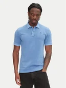 Koszulki męskie - G-Star Raw Polo Dunda D11595-D756 Zielony Slim Fit - miniaturka - grafika 1