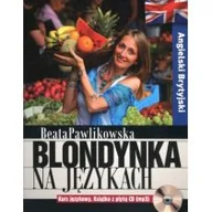 Książki do nauki języka angielskiego - Burda Książki NG Blondynka na językach Angielski Brytyjski Kurs językowy + CD - Beata Pawlikowska - miniaturka - grafika 1