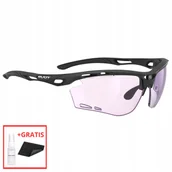 Okulary przeciwsłoneczne - Okulary RUDY PROJECT PROPULSE fotochromatyczne CZARNE LASER PURPLE Impactx2 - miniaturka - grafika 1