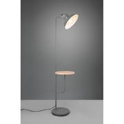 Lampy stojące - RL Butler lampa podłogowa 1-punktowa z półką antracyt R40331042 - miniaturka - grafika 1