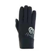 Rękawiczki jeździeckie - Roeckl Rękawiczki jeździeckie młodzieżowe KEYSOE 01-310011 - miniaturka - grafika 1