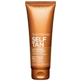 Clarins Self Tan mleczny balsam koloryzujący do tawrzy i ciała 125 ml - Samoopalacze - miniaturka - grafika 1