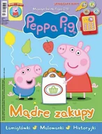 Czasopisma - Świnka Peppa magazyn 2/2018 Mądre zakupy + skarbonka Peppy - miniaturka - grafika 1