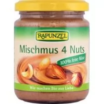 Rapunzel MUS Z 4 ORZECHÓW BIO 250 g - Zdrowa żywność - miniaturka - grafika 1