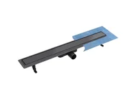 Syfony - Besco Virgo Grafit Duo Odpływ liniowy 70 cm grafitowy OL-70-VGR - odbiór osobisty: Kraków, Warszawa - miniaturka - grafika 1