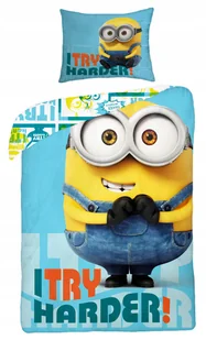 pościel dziecięca 140x200 Minionki bawełna - Pościel dla dzieci - miniaturka - grafika 1