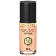Podkłady do twarzy - Max Factor Facefinity 3 in1 podkład 45 Warm Almond 30ml - miniaturka - grafika 1