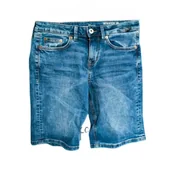 Spodenki damskie - Tom Tailor Krótkie Spodenki Damskie Jeansowe Dżinsowe Niebieskie XS - miniaturka - grafika 1