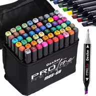 Dekoratorstwo - Markery Alkoholowe Pro Zestaw 60Szt Touch + Torba Mds-60 - miniaturka - grafika 1
