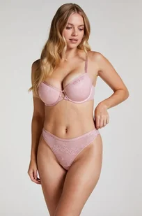 Hunkemöller Stringi Lea Różowy - Majtki damskie - miniaturka - grafika 1
