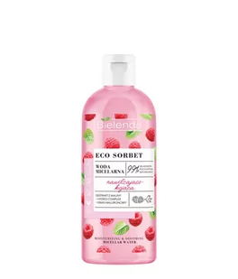 Bielenda ECO SORBET Malina Nawilżająco-kojąca woda micelarna 500ml 58221-UNIW - Płyny micelarne - miniaturka - grafika 1