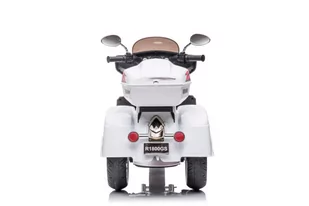 Motor Na Akumulator Trójkołowy Goldwing Biały - Pojazdy elektryczne dla dzieci - miniaturka - grafika 2