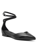 Baleriny - GINO ROSSI Baleriny Sysanna 108152 Czarny - miniaturka - grafika 1
