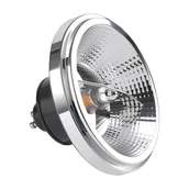Żarówki LED - Eko-Light Żarówka AR111 10,5W GU10 3000K czarna z odbłyśnikiem - miniaturka - grafika 1