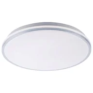 Lampy sufitowe - Rabalux Minimalistyczna LAMPA sufitowa LINDEN 3478 okrągły plafon LED 50W 3000K 6500K z pilotem chrom biały 3478 - miniaturka - grafika 1