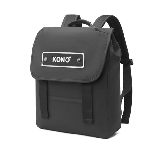 Kono Plecak codzienny Plecak na Laptopa dla Mężczyzn i Kobiet, Unisex Lekki Plecak Szkolny, Wodoodporny Plecak na Zewnątrz Casual Daypack Pasuje na 15,6 Calowego Laptopa do Pracy i na Studia