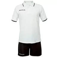 Zestawy męskiej odzieży sportowej - Givova, kit street, biały/czarny, 4XS - miniaturka - grafika 1
