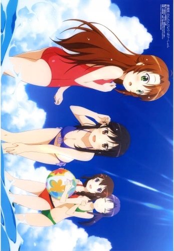 Plakat Anime Non non biyori NNB_039 A3 (custom)