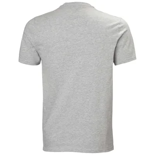 Męska Koszulka z krótkim rękawem HELLY HANSEN NORD GRAPHIC T-SHIRT 62978_950 – Szary - Koszulki męskie - miniaturka - grafika 1