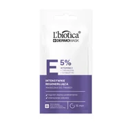 Maseczki do twarzy - L'BIOTICA DERMOMASK INTENSYWNIE REGENERUJĄCA MASECZKA DO TWARZY Z WITAMINĄ E 8ML - miniaturka - grafika 1