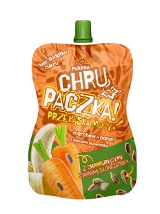 Chrupaczka marchew-banan ze słonecznikiem 180g Purena - Dżem - miniaturka - grafika 1