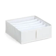 Meble modułowe i akcesoria - Organizer na bieliznę NOMAD z 6 przegródkami, 30 x 30 x 11 cm - miniaturka - grafika 1