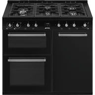 Kuchenki gazowo-elektryczne - SMEG CX103GMBL - miniaturka - grafika 1