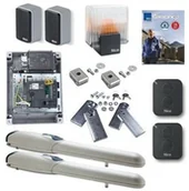 Zestawy do bram - Nice Zestaw WINGO WG2024 24V ERA FLOR EXTENDED do bram skrzydłowych o długości skrzydła do 2 m i do 200 kg - miniaturka - grafika 1