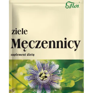zioła sypkie MĘCZENNICA (Passiflora) suplement diety FLOS 50g - Zioła - miniaturka - grafika 1