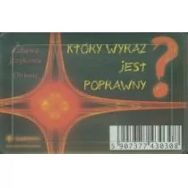 Który wyraz jest poprawny Praca Zbiorowa - Książki edukacyjne - miniaturka - grafika 1