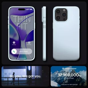 Etui Spigen Thin Fit do iPhone 15 Pro mute blue - Etui i futerały do telefonów - miniaturka - grafika 16