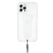 Etui i futerały do telefonów - Uniq etui Heldro iPhone 12/12 Pro 6,1" biały/natural frost Antimicrobial - miniaturka - grafika 1