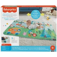 Maty edukacyjne - Fisher Price Mata do zabawy Wielkie przygody GXR53 - miniaturka - grafika 1