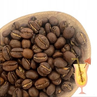 Kawa smakowa arabica Malibu ziarnista/mielona 1kg