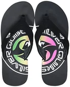 Klapki i japonki męskie - Quiksilver Molokai Layback japonki męskie, szary - Grey Green Grey - 43 EU - miniaturka - grafika 1