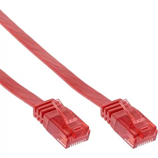 InLine  2m - Kabel sieciowy U/UTP - 1000 Mbit - Cat.6 - RJ45 - czerwony 71602R - Kable miedziane - miniaturka - grafika 2