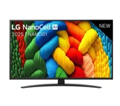 Telewizory - LG 43NANO81A6A NanoCell AI 43" LED 4K - miniaturka - grafika 1